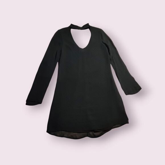 Sanctuary Dakota Choker Polka Dot Mini Dress Womens Size XS‎ Forest Green Flowy - Picture 3 of 8